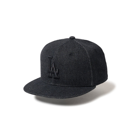 キッズ Youth 9FIFTY Denim ロサンゼルス・ドジャース ブラック