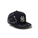 キッズ Youth 9FIFTY Dripping ニューヨーク・ヤンキース ネイビー - 14671559 - YTH | NEW ERA ニューエラ公式オンラインストア