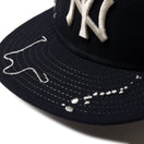 キッズ Youth 9FIFTY Dripping ニューヨーク・ヤンキース ネイビー - 14671559 - YTH | NEW ERA ニューエラ公式オンラインストア