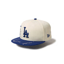 キッズ Youth 9FIFTY Dripping ロサンゼルス・ドジャース クロームホワイト ダークロイヤルバイザー - 14671560 - YTH | NEW ERA ニューエラ公式オンラインストア