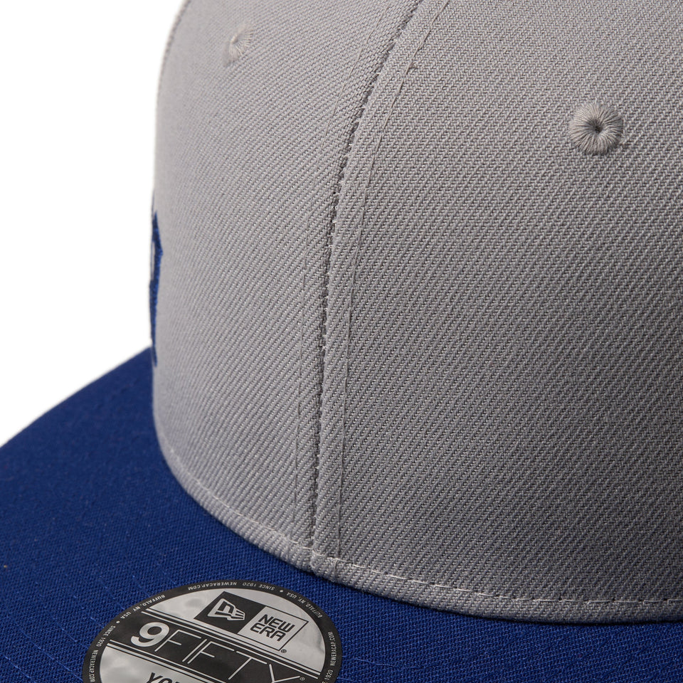 キッズ Youth 9FIFTY Essential オールドイングリッシュロゴ グレー ダークロイヤルバイザー - 14671558 - YTH | NEW ERA ニューエラ公式オンラインストア