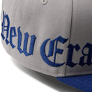 キッズ Youth 9FIFTY Essential オールドイングリッシュロゴ グレー ダークロイヤルバイザー - 14671558 - YTH | NEW ERA ニューエラ公式オンラインストア