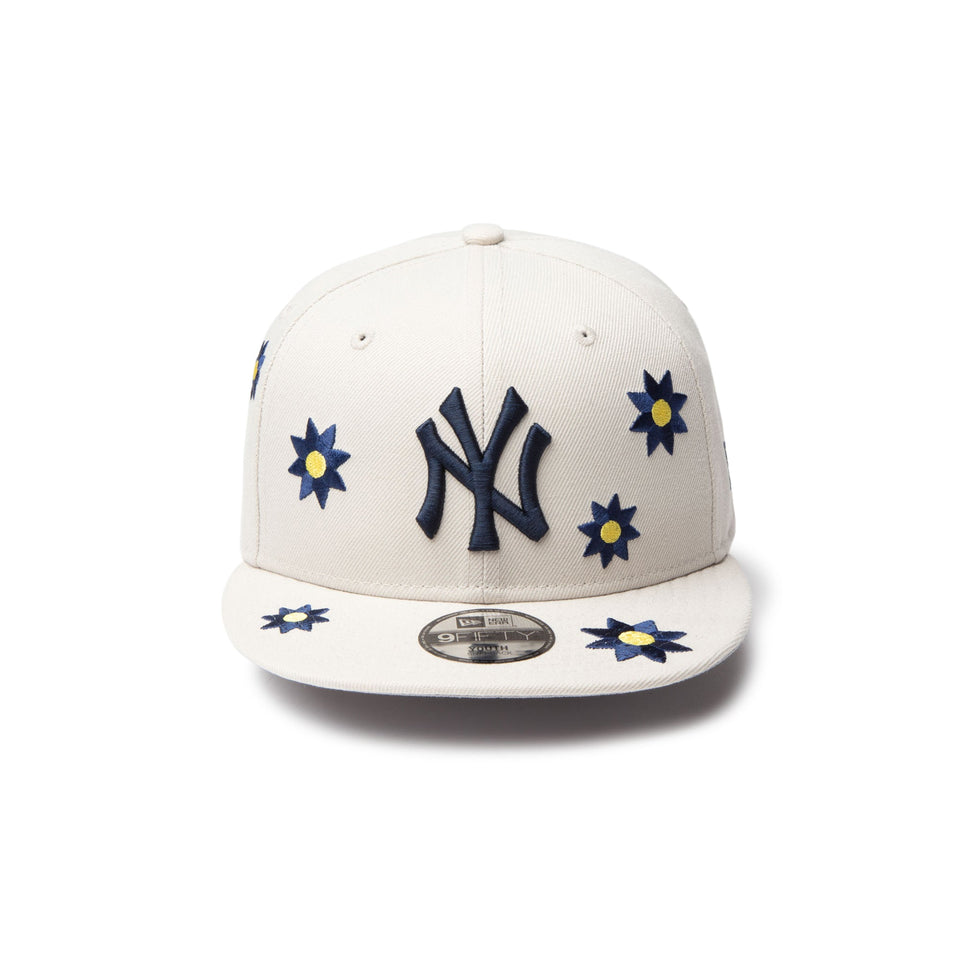 Youth 9FIFTY Flower Embroidery ニューヨーク・ヤンキース