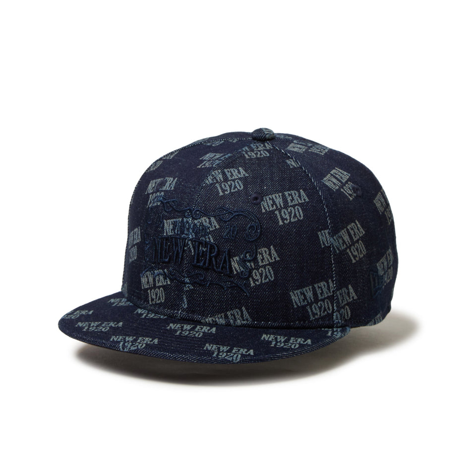 キッズ Youth 9FIFTY デニム Laser Burn Out ネイビー - 14671565-YTH | NEW ERA ニューエラ公式オンラインストア