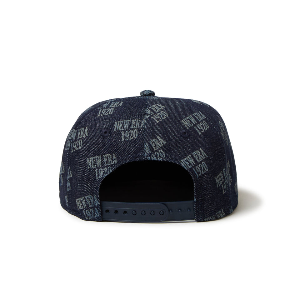キッズ Youth 9FIFTY デニム Laser Burn Out ネイビー - 14671565-YTH | NEW ERA ニューエラ公式オンラインストア