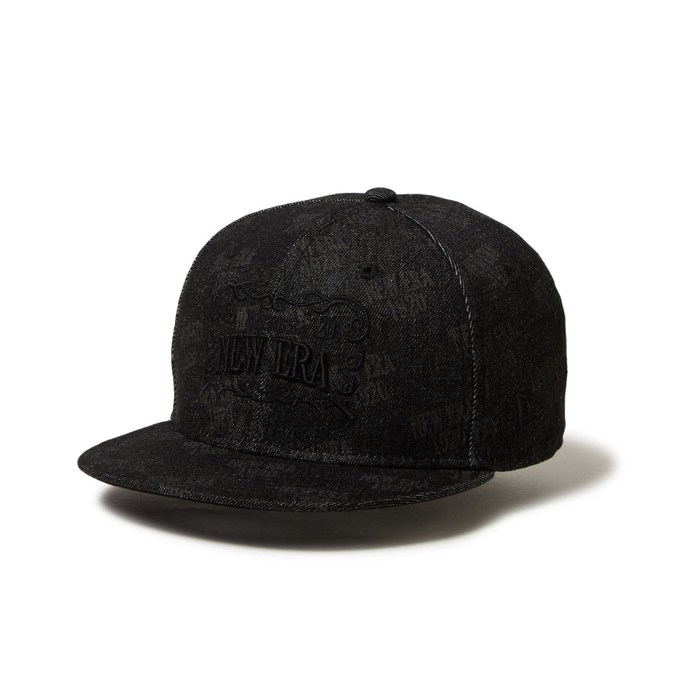 キッズ Youth 9FIFTY デニム Laser Burn Out ブラック - 14671566-YTH | NEW ERA ニューエラ公式オンラインストア