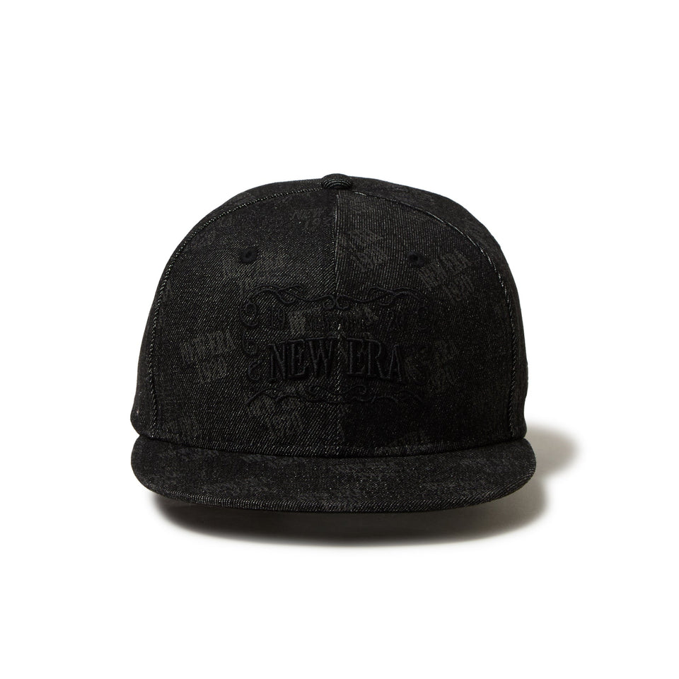 キッズ Youth 9FIFTY デニム Laser Burn Out ブラック - 14671566-YTH | NEW ERA ニューエラ公式オンラインストア