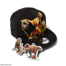 キッズ Youth 9FIFTY 最強王図鑑 LOCK ON ライオン ティラノサウルス ブラック - 14698125 - YTH | NEW ERA ニューエラ公式オンラインストア