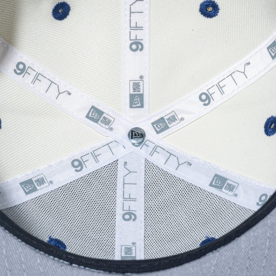 キッズ Youth 9FIFTY Los Angeles Dodgers 50 - 50 Club Pack ロサンゼルス・ドジャース クロームホワイト ダークロイヤルバイザー - 14682448 - YTH | NEW ERA ニューエラ公式オンラインストア