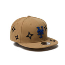 Youth 9FIFTY MLB Flower Embroidery ニューヨーク・メッツ カーキ - 14325158 - YTH | NEW ERA ニューエラ公式オンラインストア