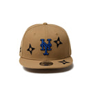 Youth 9FIFTY MLB Flower Embroidery ニューヨーク・メッツ カーキ - 14325158 - YTH | NEW ERA ニューエラ公式オンラインストア