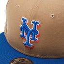 Youth 9FIFTY MLB Old English ニューヨーク・メッツ カーキ ライトロイヤルバイザー - 14325150 - YTH | NEW ERA ニューエラ公式オンラインストア
