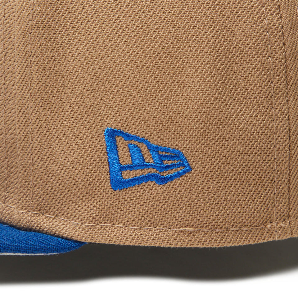 Youth 9FIFTY MLB Old English ニューヨーク・メッツ カーキ ライトロイヤルバイザー - 14325150 - YTH | NEW ERA ニューエラ公式オンラインストア