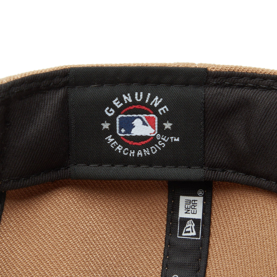 Youth 9FIFTY MLB Old English ニューヨーク・メッツ カーキ ライトロイヤルバイザー - 14325150 - YTH | NEW ERA ニューエラ公式オンラインストア