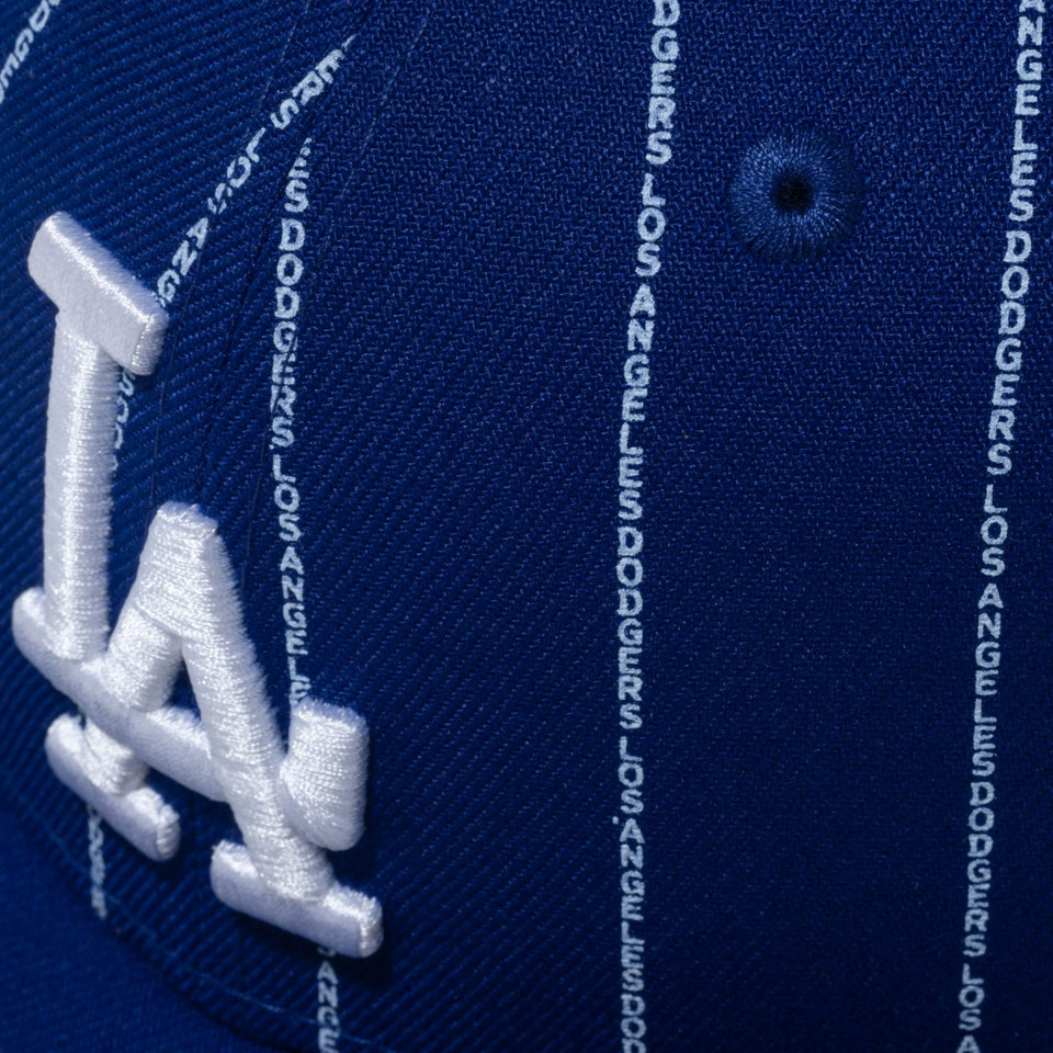Youth 9FIFTY MLB Text Stripe ロサンゼルス・ドジャース ダークロイヤル - 14111892 - YTH | NEW ERA ニューエラ公式オンラインストア