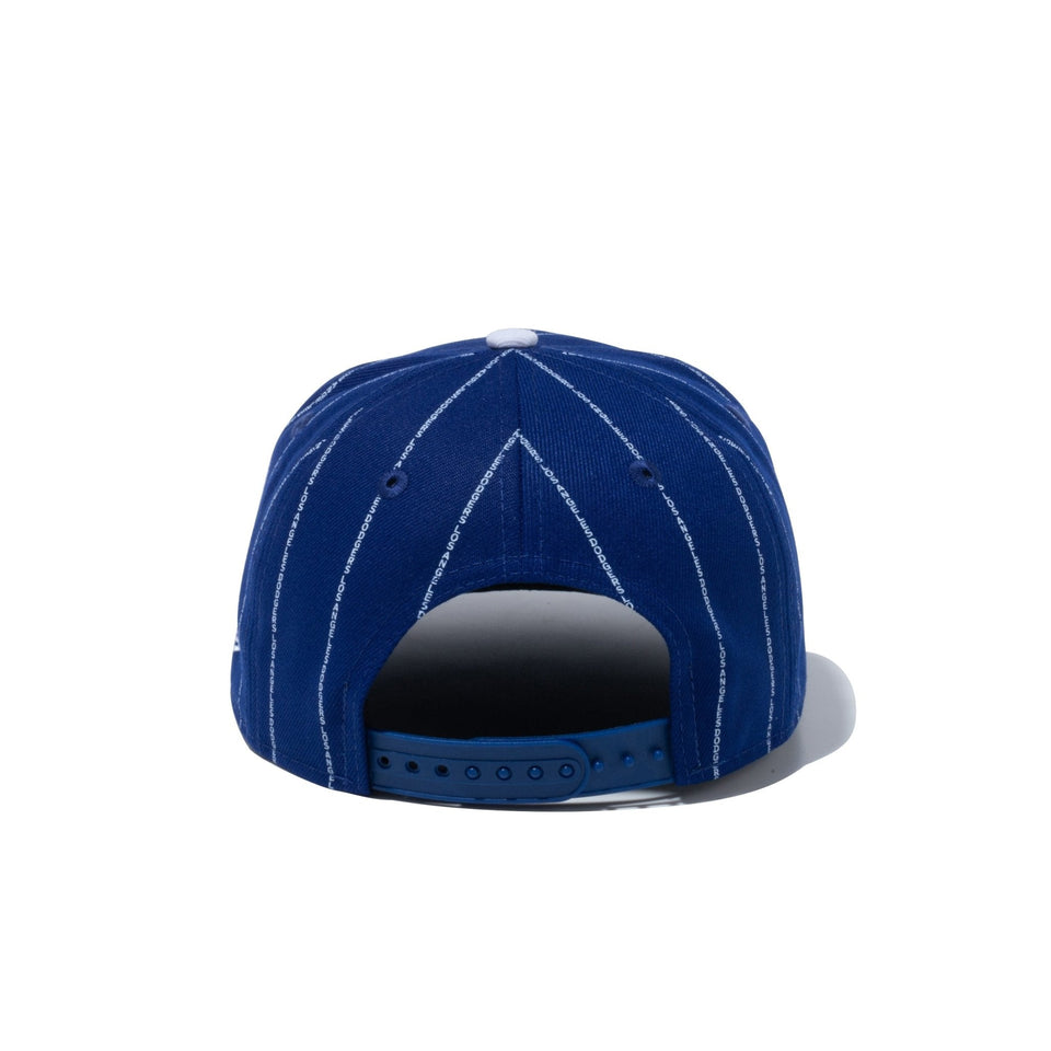 Youth 9FIFTY MLB Text Stripe ロサンゼルス・ドジャース ダークロイヤル - 14111892 - YTH | NEW ERA ニューエラ公式オンラインストア