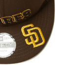 Youth 9FIFTY MLB Visor Logo サンディエゴ・パドレス ウォルナット - 14325153 - YTH | NEW ERA ニューエラ公式オンラインストア