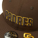 Youth 9FIFTY MLB Visor Logo サンディエゴ・パドレス ウォルナット - 14325153 - YTH | NEW ERA ニューエラ公式オンラインストア