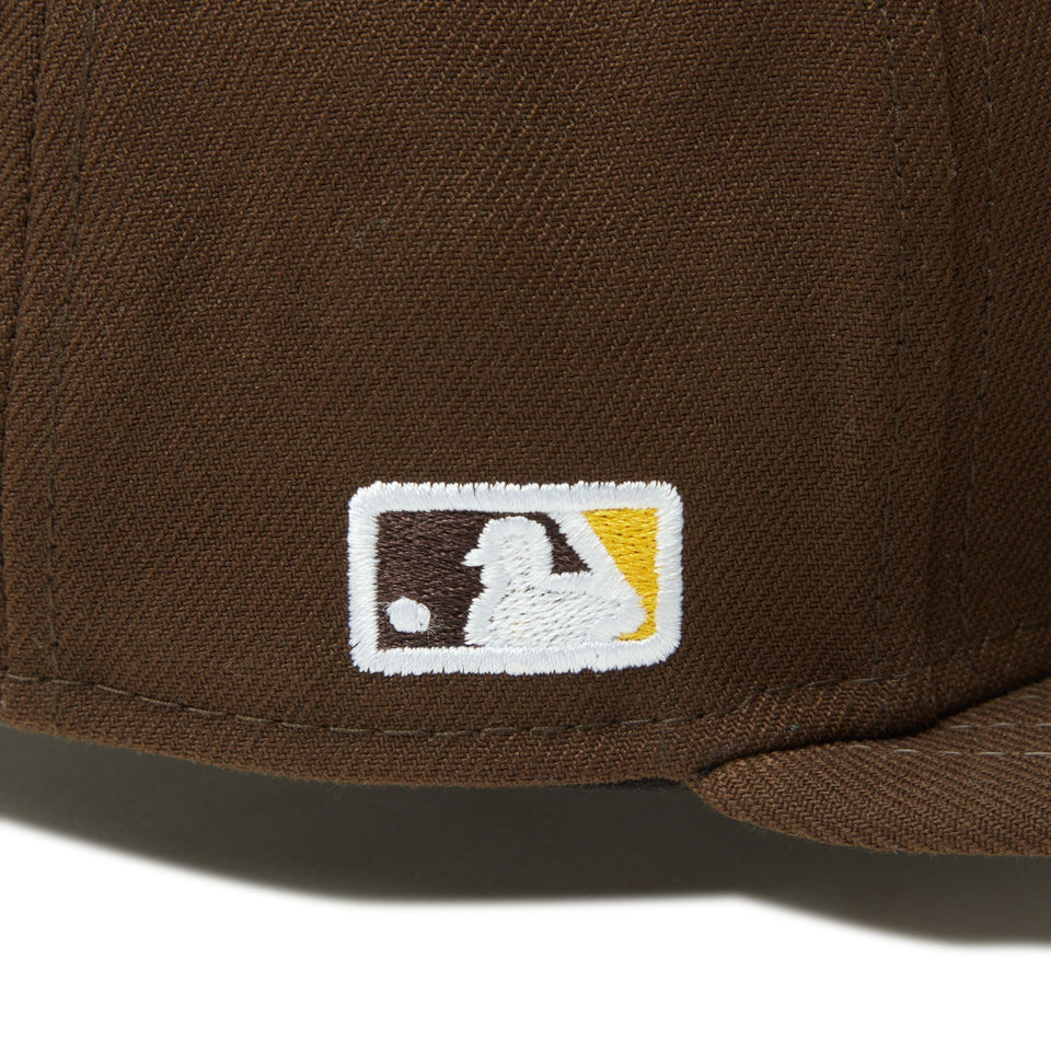 Youth 9FIFTY MLB Visor Logo サンディエゴ・パドレス ウォルナット - 14325153 - YTH | NEW ERA ニューエラ公式オンラインストア