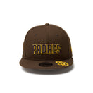 Youth 9FIFTY MLB Visor Logo サンディエゴ・パドレス ウォルナット - 14325153 - YTH | NEW ERA ニューエラ公式オンラインストア