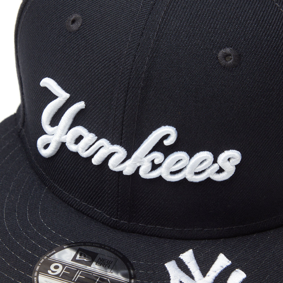 Youth 9FIFTY MLB Visor Logo ニューヨーク・ヤンキース ネイビー - 14325154 - YTH | NEW ERA ニューエラ公式オンラインストア