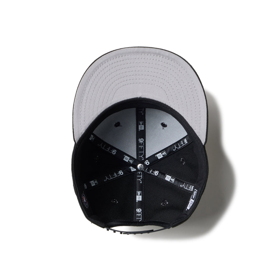 Youth 9FIFTY MLB Visor Logo ニューヨーク・メッツ ブラック - 14325155 - YTH | NEW ERA ニューエラ公式オンラインストア