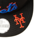 Youth 9FIFTY MLB Visor Logo ニューヨーク・メッツ ブラック - 14325155 - YTH | NEW ERA ニューエラ公式オンラインストア