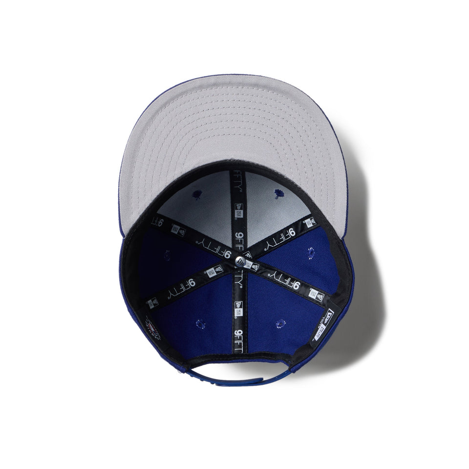 Youth 9FIFTY MLB Visor Logo ロサンゼルス・ドジャース ダークロイヤル - 14325156 - YTH | NEW ERA ニューエラ公式オンラインストア