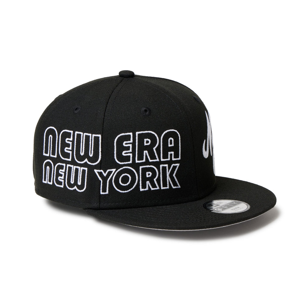 キッズ Youth 9FIFTY Neon Tube Classic Logo ブラック - 14671555 - YTH | NEW ERA ニューエラ公式オンラインストア