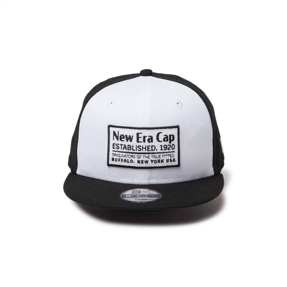 キッズ Youth 9FIFTY New Era Cap 1920 ホワイト/ブラック - 14391996 - YTH | NEW ERA ニューエラ公式オンラインストア