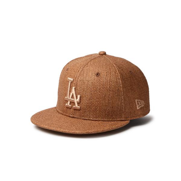 キッズ Youth 9FIFTY Paper ロサンゼルス・ドジャース カーキ