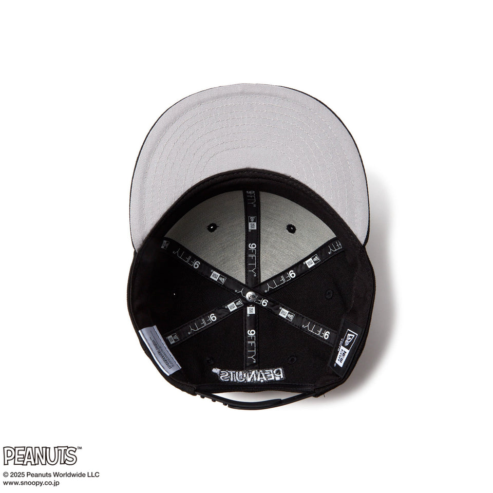Youth 9FIFTY PEANUTS フロート ブラック - 14432153 - YTH | NEW ERA ニューエラ公式オンラインストア