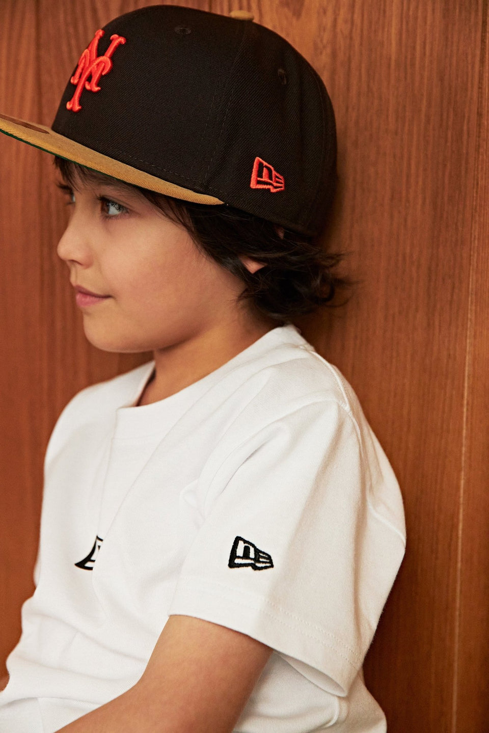 Youth 9FIFTY Powered by GORO NAKATSUGAWA（min-nano）ニューヨーク・メッツ ブラウンスウェード ブロンズバイザー - 14124630-YTH | NEW ERA ニューエラ公式オンラインストア