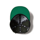 Youth 9FIFTY Powered by GORO NAKATSUGAWA（min - nano）オークランド・アスレチックス ダークシーウィード ブラウンバイザー - 14346887 - YTH | NEW ERA ニューエラ公式オンラインストア