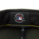 Youth 9FIFTY Powered by GORO NAKATSUGAWA（min - nano）オークランド・アスレチックス ダークシーウィード ブラウンバイザー - 14346887 - YTH | NEW ERA ニューエラ公式オンラインストア
