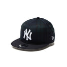Youth 9FIFTY Powered by GORO NAKATSUGAWA（min - nano）ニューヨーク・ヤンキース ブラックウォッチ ネイビーバイザー - 14346888 - YTH | NEW ERA ニューエラ公式オンラインストア