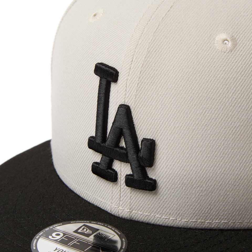 キッズ Youth 9FIFTY Powered by GORO NAKATSUGAWA（MIN - NANO） ロサンゼルス・ドジャース ストーン ブラック - 14703349 - YTH | NEW ERA ニューエラ公式オンラインストア