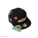 キッズ Youth 9FIFTY SESAME STREET セサミストリート オールオーバー ブラック - 14682463 - YTH | NEW ERA ニューエラ公式オンラインストア