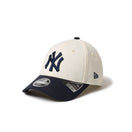キッズ Youth 9FORTY ストレッチスナップ ニューヨーク・ヤンキース クロームホワイト/ネイビー - 14671595-YTH | NEW ERA ニューエラ公式オンラインストア