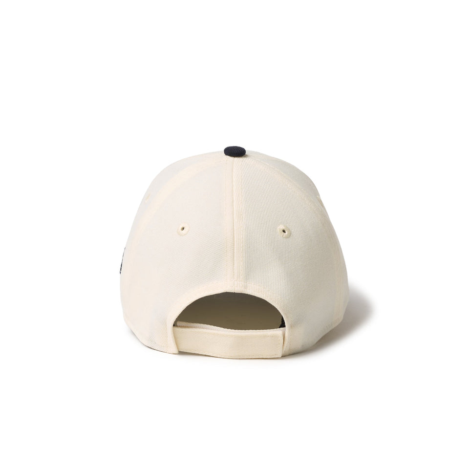 キッズ Youth 9FORTY ストレッチスナップ ニューヨーク・ヤンキース クロームホワイト/ネイビー - 14671595-YTH | NEW ERA ニューエラ公式オンラインストア