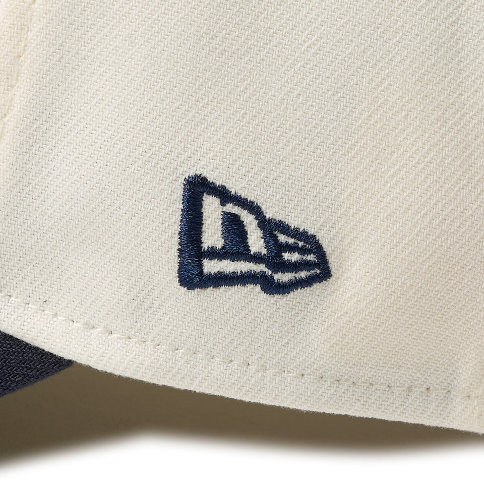 キッズ Youth 9FORTY ストレッチスナップ ニューヨーク・ヤンキース クロームホワイト/ネイビー - 14671595-YTH | NEW ERA ニューエラ公式オンラインストア