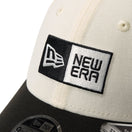 キッズ Youth 9FORTY ストレッチスナップ ボックスロゴ クロームホワイト/ブラック - 14671597-YTH | NEW ERA ニューエラ公式オンラインストア
