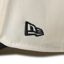 キッズ Youth 9FORTY ストレッチスナップ ボックスロゴ クロームホワイト/ブラック - 14671597-YTH | NEW ERA ニューエラ公式オンラインストア
