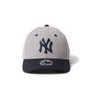 キッズ Youth 9FORTY 2 - Tone ニューヨーク・ヤンキース グレー ネイビーバイザー - 14671599 - YTH | NEW ERA ニューエラ公式オンラインストア