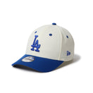 キッズ Youth 9FORTY 2 - Tone ロサンゼルス・ドジャース クロームホワイト ロイヤルバイザー - 14671600 - YTH | NEW ERA ニューエラ公式オンラインストア