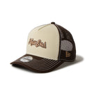 キッズ Youth 9FORTY A - Frame トラッカー Archive Mix Logo クロームホワイト/ウォルナット - 14671584 - YTH | NEW ERA ニューエラ公式オンラインストア