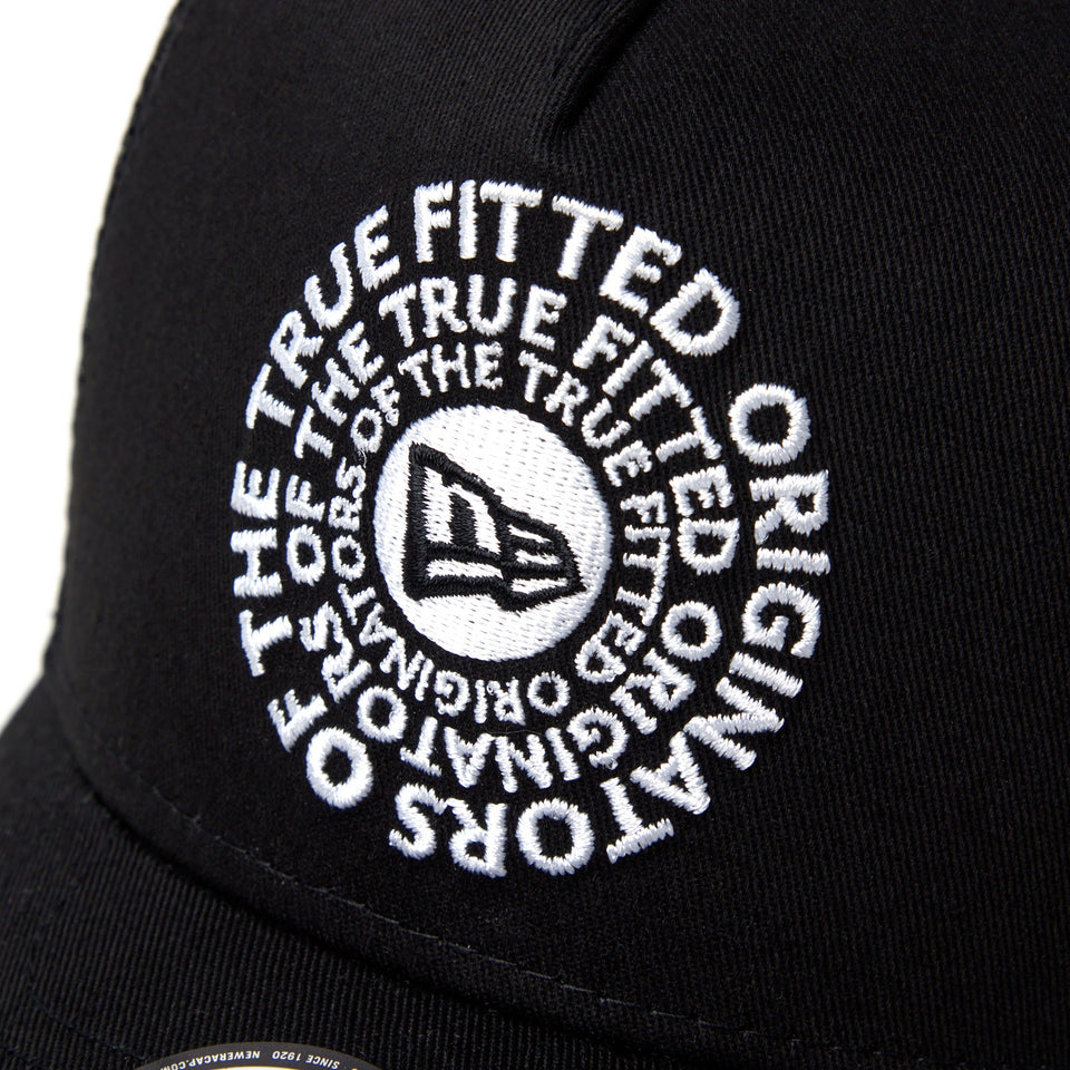 Youth 9FORTY A - Frame トラッカー Circle OOTTF ブラック - 14392024 - YTH | NEW ERA ニューエラ公式オンラインストア