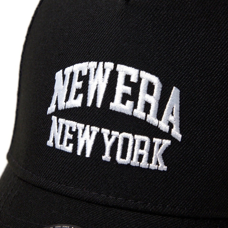 キッズ Youth 9FORTY A - Frame トラッカー College Logo ブラック - 14392035 - YTH | NEW ERA ニューエラ公式オンラインストア