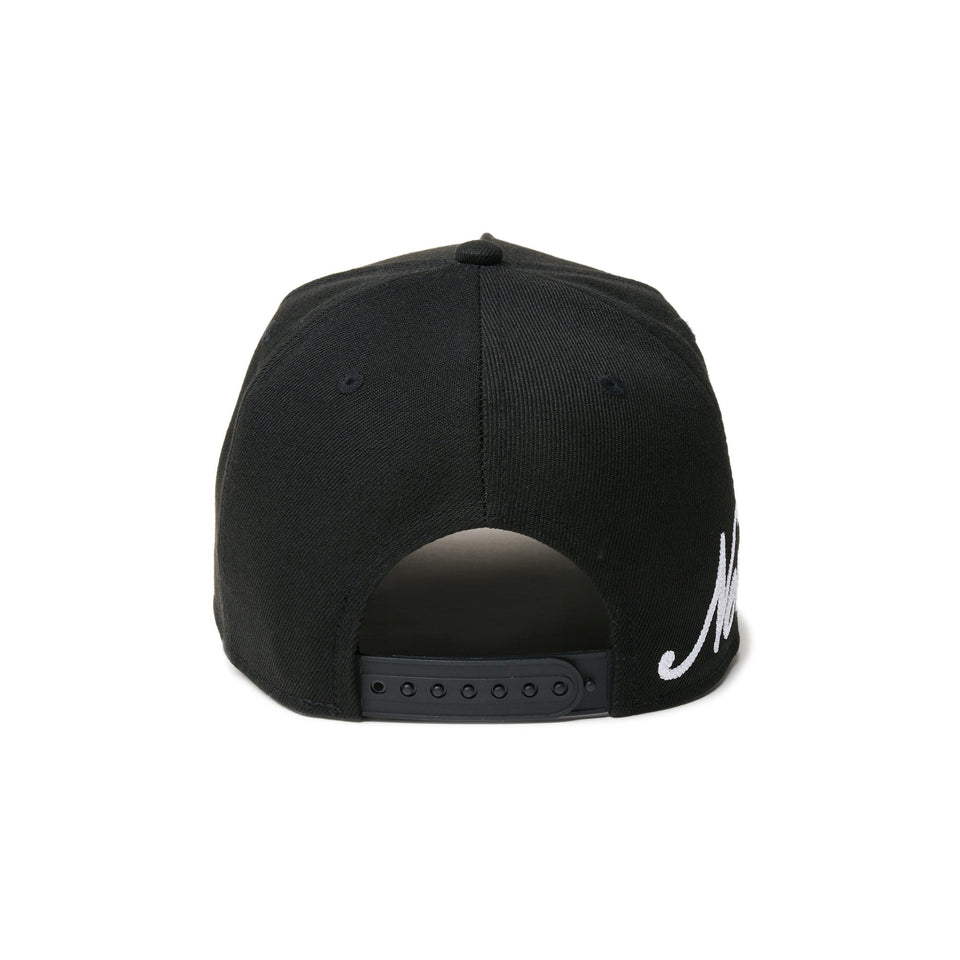 Youth 9FORTY A - Frame Essential エッセンシャル チェーンステッチ スクリプトロゴ ブラック - 14325191 - YTH | NEW ERA ニューエラ公式オンラインストア