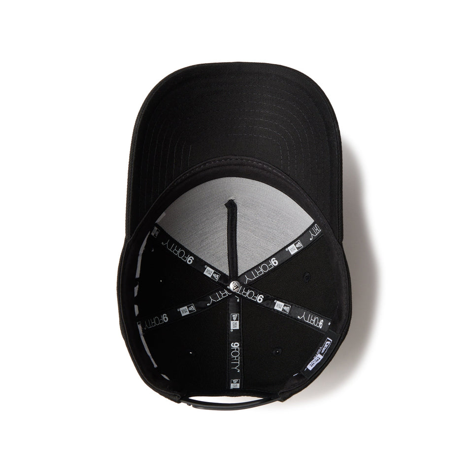 キッズ Youth 9FORTY A - Frame Essential ワードマークロゴ ブラック - 14671587 - YTH | NEW ERA ニューエラ公式オンラインストア